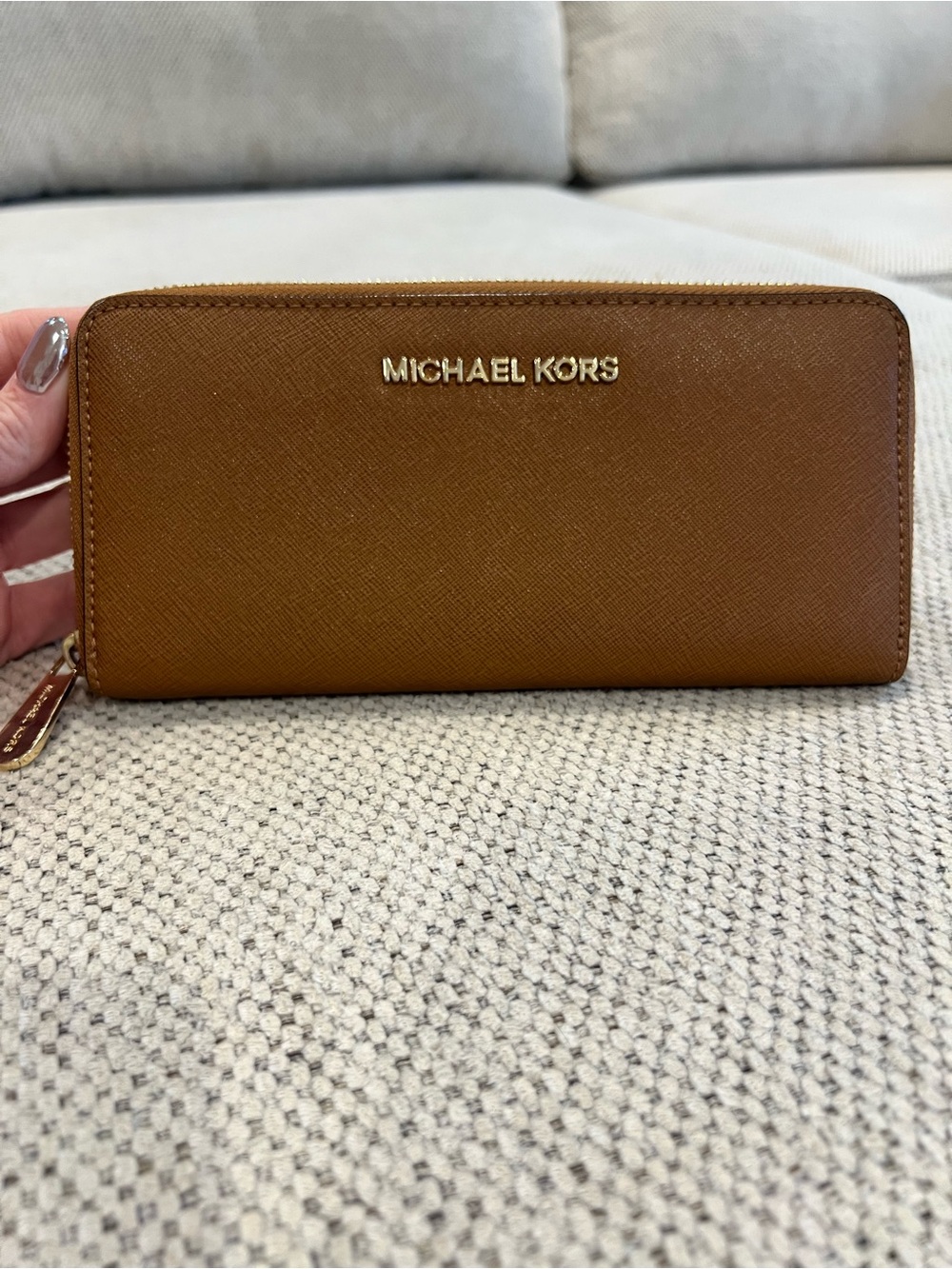 Michael Kors Brown Leather Wallet